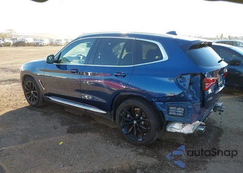 2020 BMW X3 Sdrive30I z USA, uszkodzony, nr VIN 5UXTY3C06LLU72398